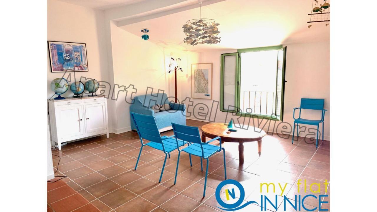 Aparthotel Riviera - Sea View - Amazing Large 3 Bedrooms With Sea View Ac - Old Town- Promenade Des Anglais Nizza Esterno foto
