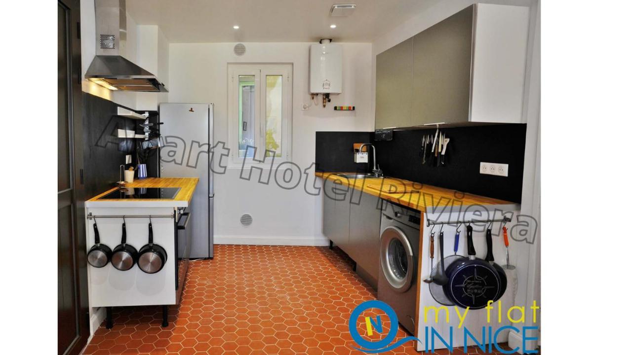 Aparthotel Riviera - Sea View - Amazing Large 3 Bedrooms With Sea View Ac - Old Town- Promenade Des Anglais Nizza Esterno foto