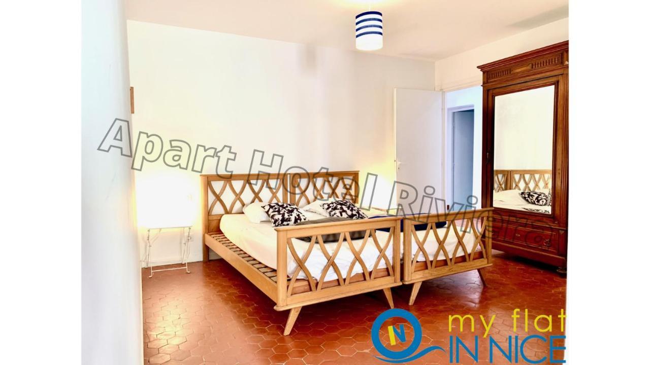 Aparthotel Riviera - Sea View - Amazing Large 3 Bedrooms With Sea View Ac - Old Town- Promenade Des Anglais Nizza Esterno foto