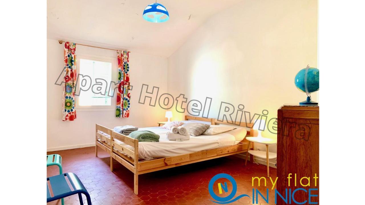Aparthotel Riviera - Sea View - Amazing Large 3 Bedrooms With Sea View Ac - Old Town- Promenade Des Anglais Nizza Esterno foto