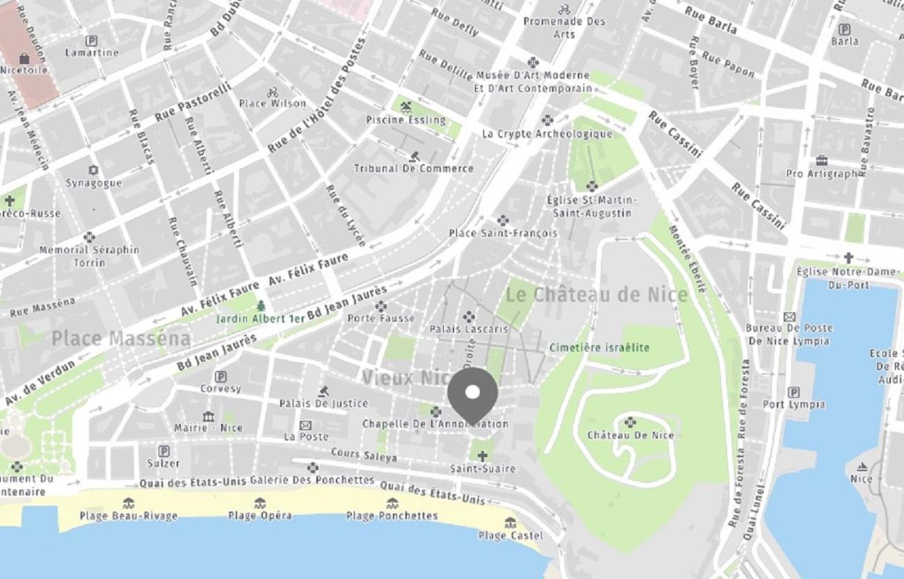 Aparthotel Riviera - Sea View - Amazing Large 3 Bedrooms With Sea View Ac - Old Town- Promenade Des Anglais Nizza Esterno foto