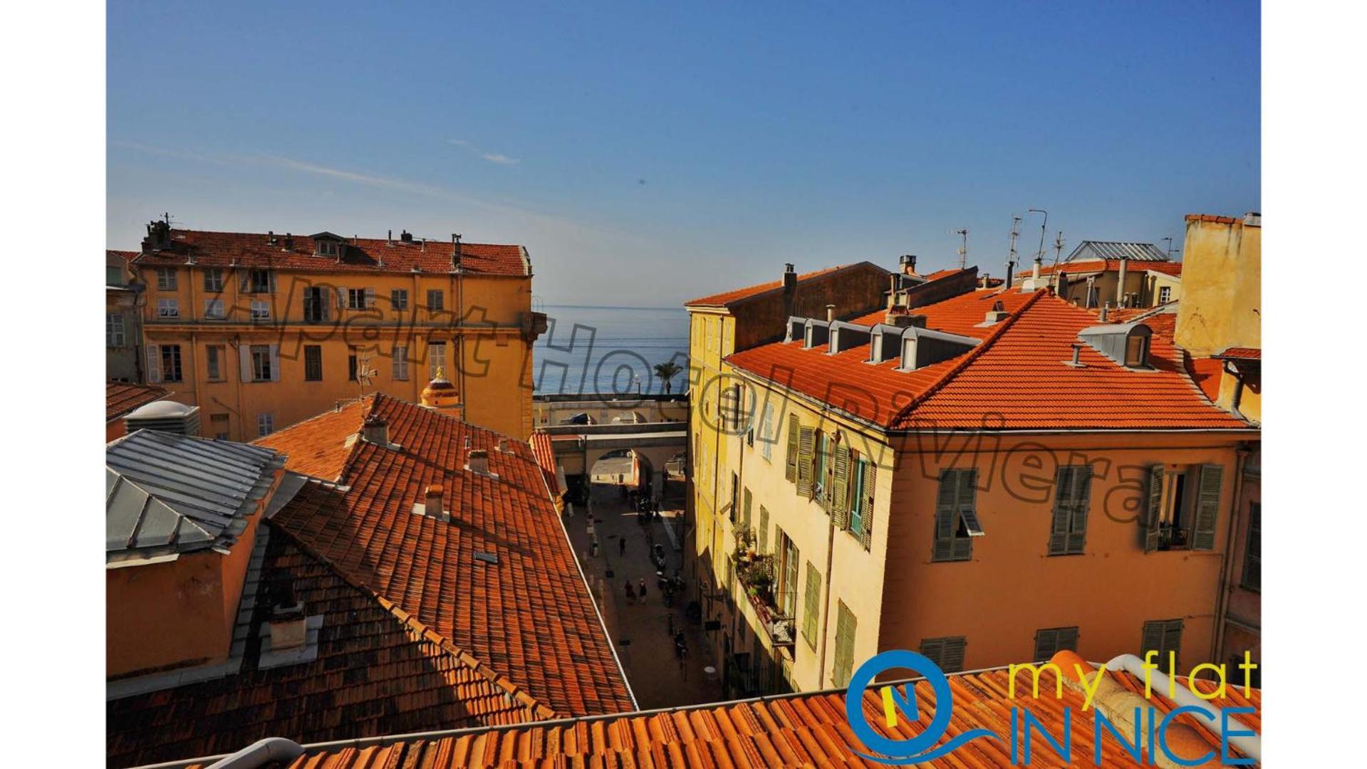 Aparthotel Riviera - Sea View - Amazing Large 3 Bedrooms With Sea View Ac - Old Town- Promenade Des Anglais Nizza Esterno foto